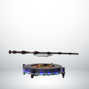 Levitating stand wand